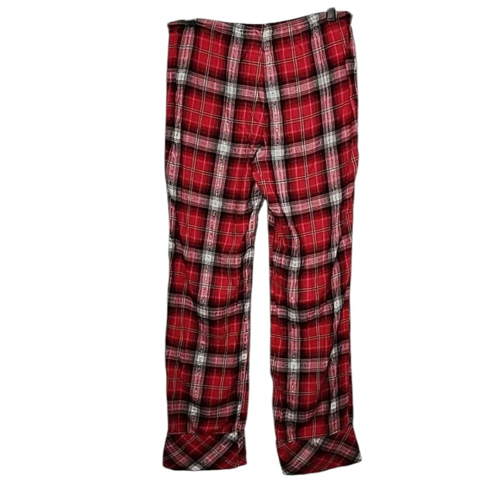 Victoria’s Secret pajama pants Size S‎ Womens red pink sparkle plaid